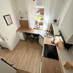 公寓 Am Bahnhof - Self Check-in - Terrasse *