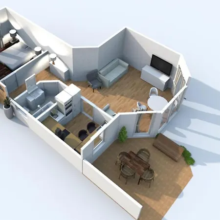 Am Bahnhof - Self Check-in - Terrasse Niederdorla