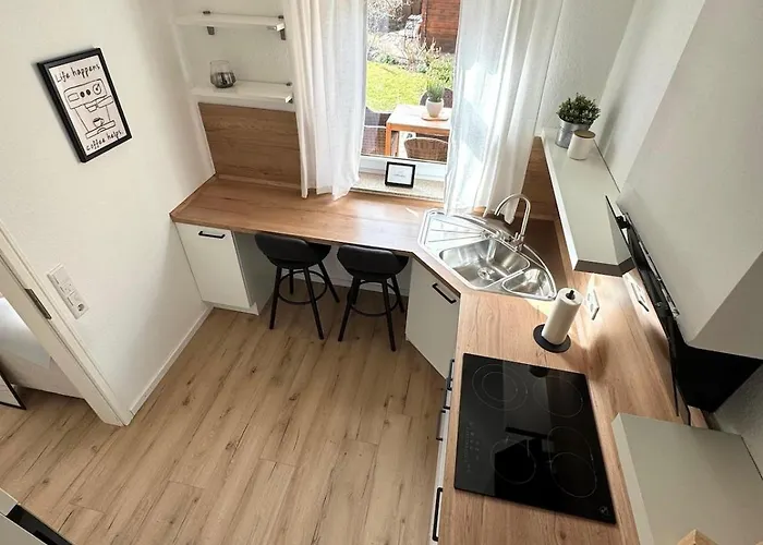 Apartment Am Bahnhof - Self Check-in - Terrasse *